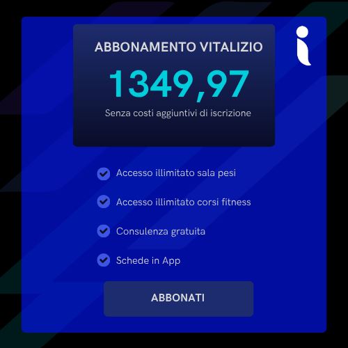 ABBONAMENTO VITALIZIO